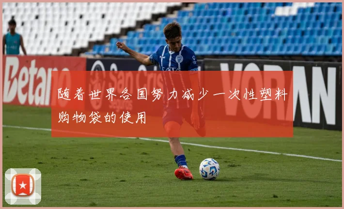 随着世界各国努力减少一次性塑料购物袋的使用